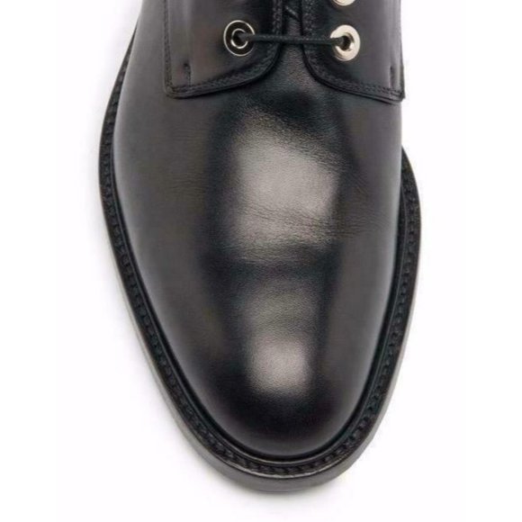 NEW GIVENCHY Black Nino Studded Lace Up Derby Shoes (Size 40) - MSRP $1,250.00!